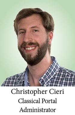 Christopher Cieri with caption